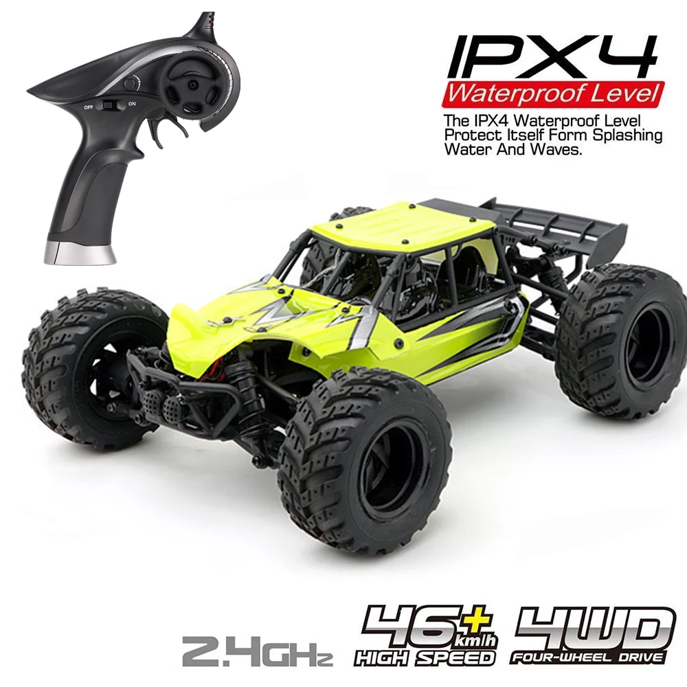 1:18 Масштаб RC автомобиль 4WD 2 4 ГГц пульт дистанционного управления Автомобили 380