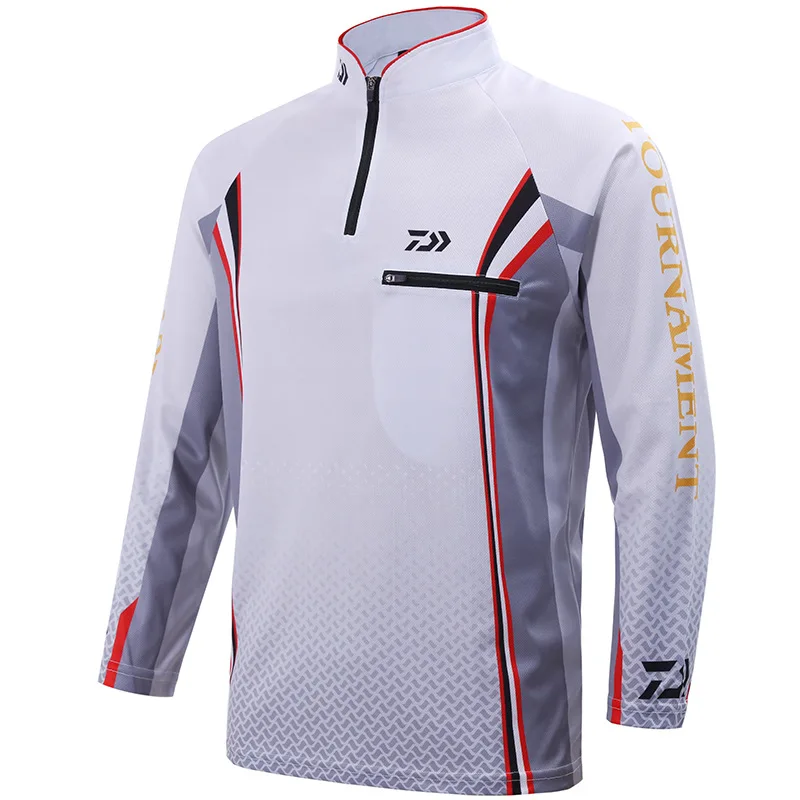 

New Outdoor Sportswear Fishing Shirt Anti-UV Hiking Fishing Wear Quick Dry Breathable DAIWA Fishing Clothes Sport Jacket