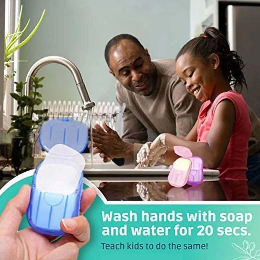 

Одноразовые компактные портативные листы для мыла C0x1