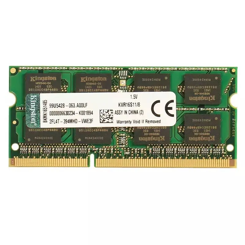 Оперативная память для ноутбука Kingston DDR3L 4 ГБ 8 PC3L 10600 12800 оперативная So-DIMM ОЗУ 1333