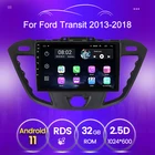 2din Android 11 автомобильный мультимедийный плеер 2 + 32G радио для Ford Transit Tourneo Custom 2013-2018 2019 2020 Стерео GPS Navi BT без Dvd
