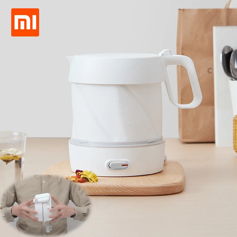 Xiaomi Hl 1000 мл Vouwen водяной кокер ручной мгновенный нагрев Электрический водонагреватель автомобиля Защита от отключения питания проводной Ketel