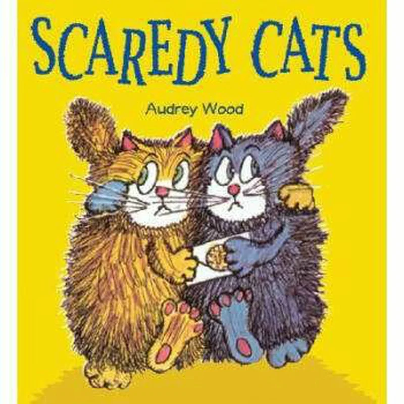 

Scaredy Cats Picture Book for Children English Book Children Picture Story Early Educational Toys Kid Games Cartao Brinquedo
