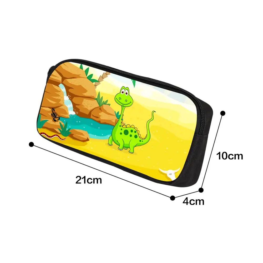 Dispalang Софтбол футбол принты пенал для маленьких мальчиков крутая косметичка