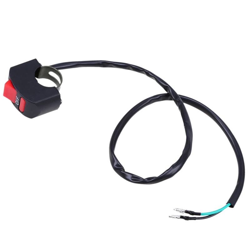 POSSBAY 22 мм 7/8 дюйма 2 кабеля мотоциклетная ламсветильник задняя фара точечный