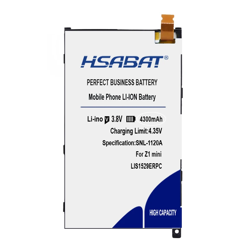 Аккумулятор HSABAT 4300 мАч LIS1529ERPC для Sony Xperia Z1 mini Z1mini D5503 Compact M51w | Мобильные телефоны и