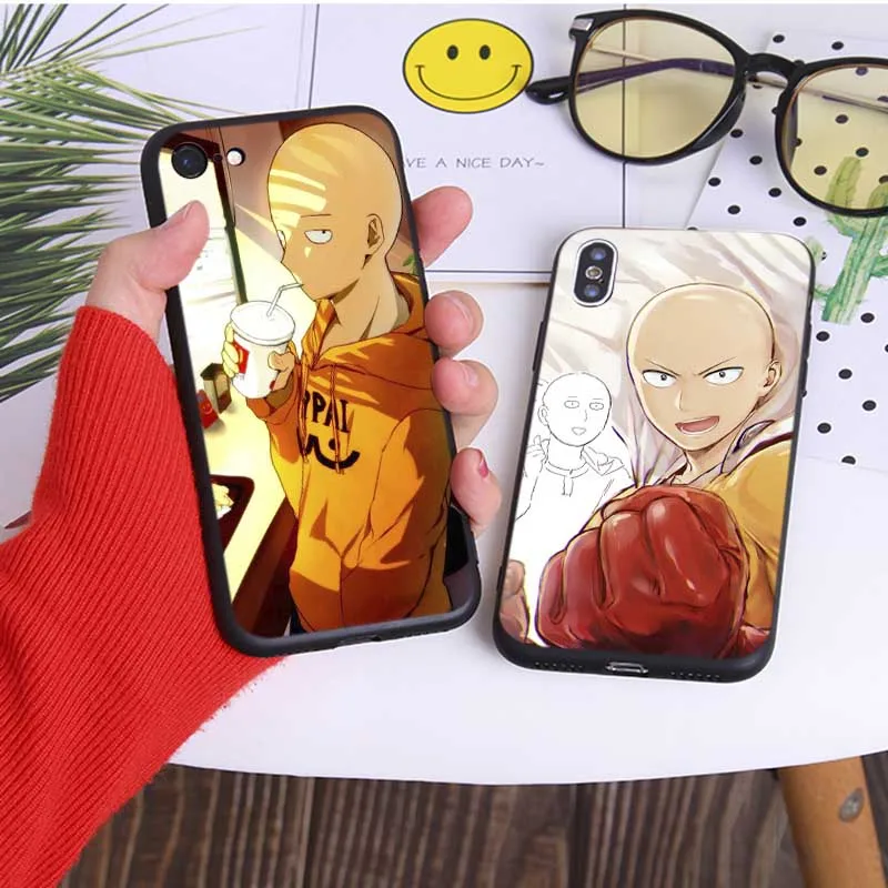 Для iPhone X XS MAX XR 7 8 6 6S plus 5s SE Прозрачный мягкий силиконовый чехол для телефона Punch