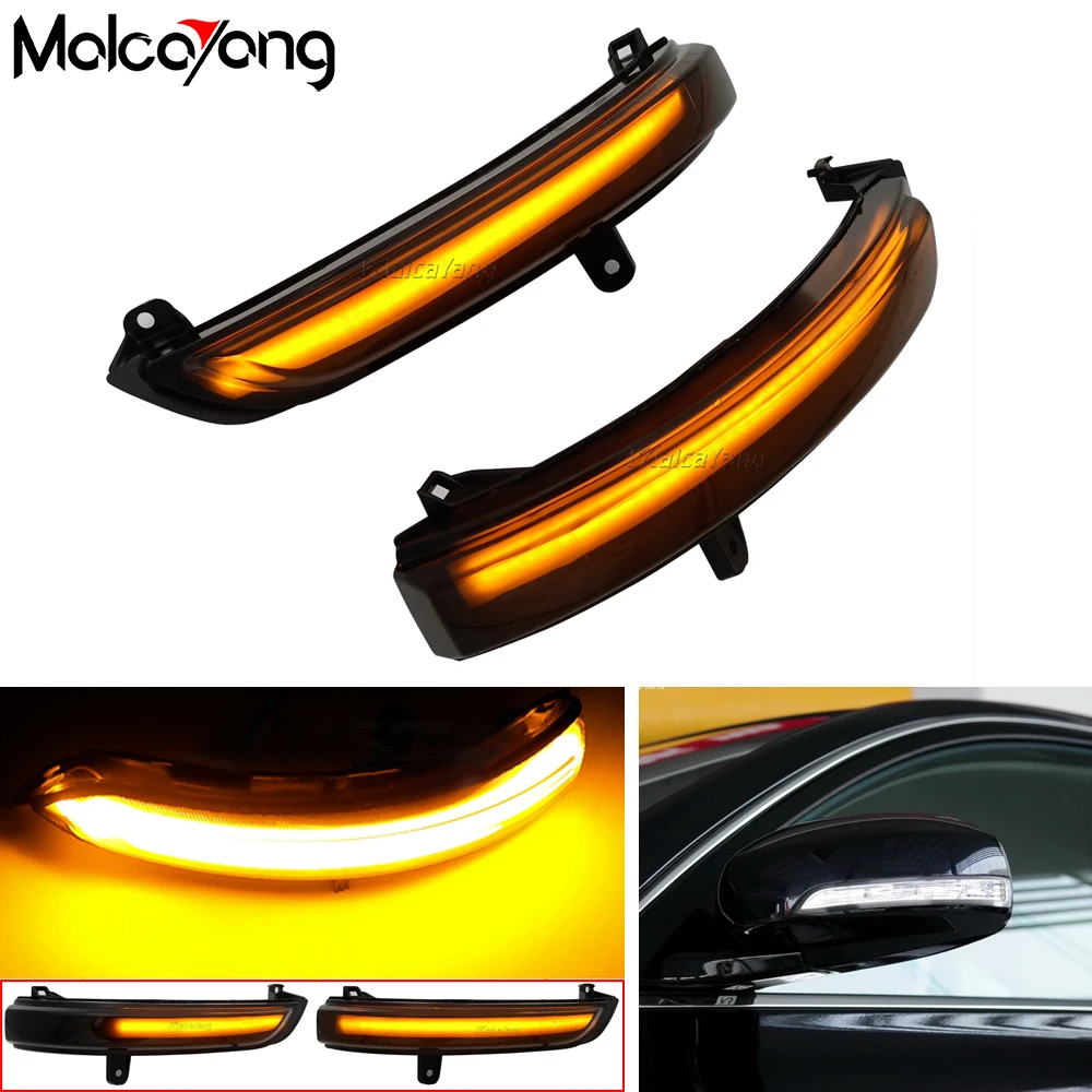 

For Nissan Teana J32 Maxima 2008-2013 High Quality Dynamic Blinker LED Side Mirror Lights Indicator Flasher Turn Signal Lamp
