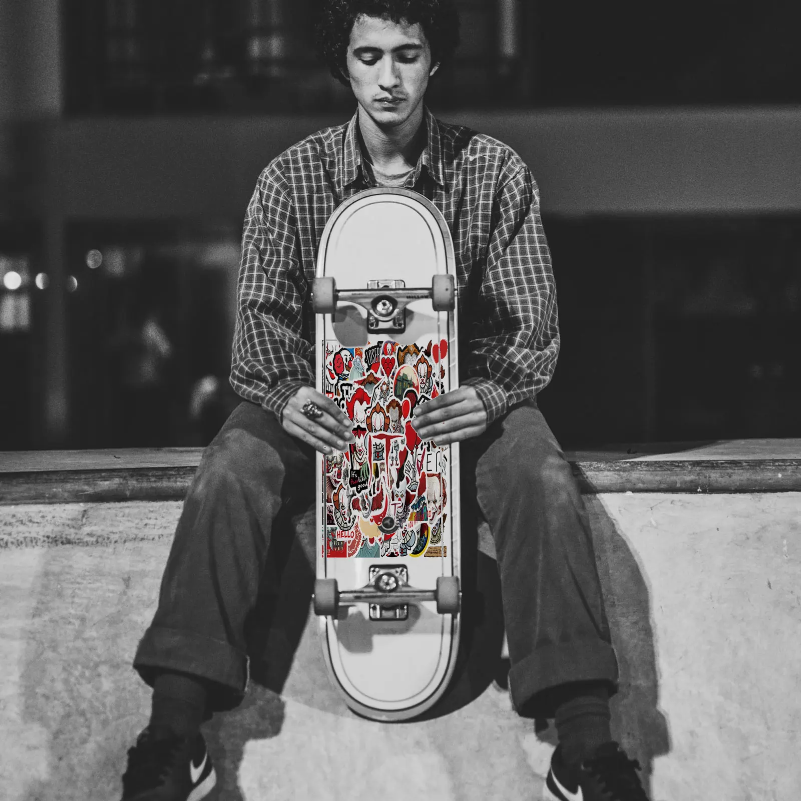 10/50 Buah Film Baru Ini Bab Dua Stiker untuk Mainan Anak Tahan Air untuk Laptop DIY Helm Sepeda Stiker Stiker Mobil