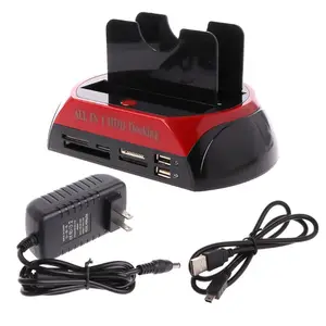 R58A IDE SATA Dual All In 1 HDD Dock Docking Station Hard Disk Drive
Hdd 2.5 3.5 Reader Usb 2.0 US External Box Enclosure Case