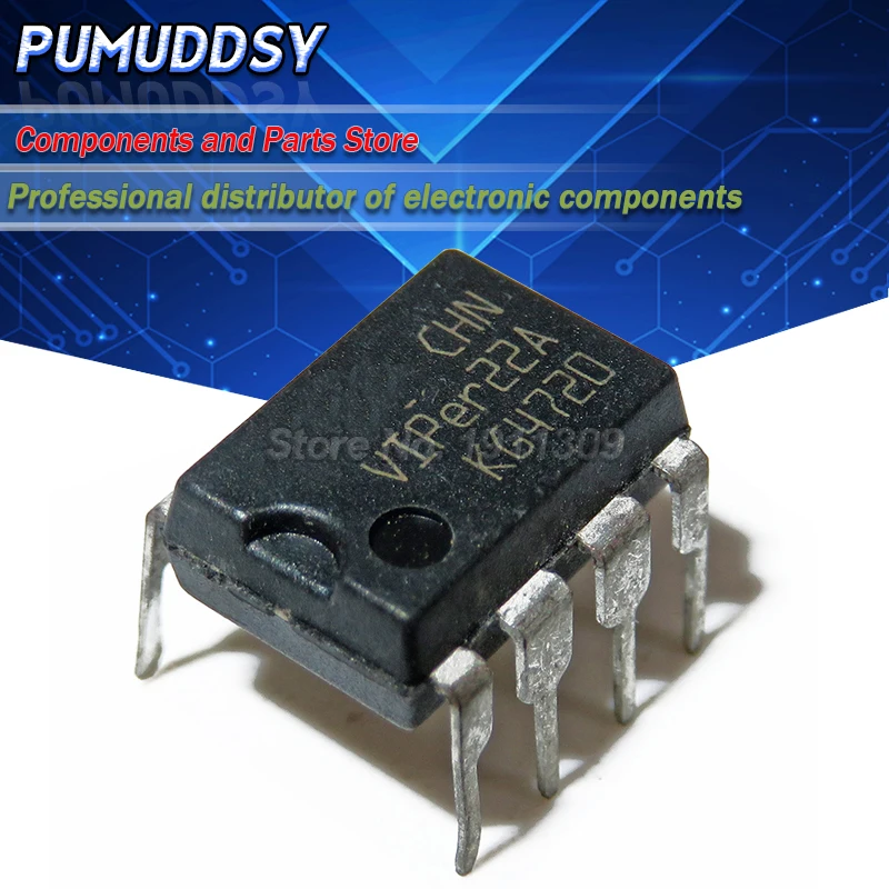 5 шт. VIPer22A DIP8 VIPer22 DIP 22A 8 new and IC|Интегральные схемы| |