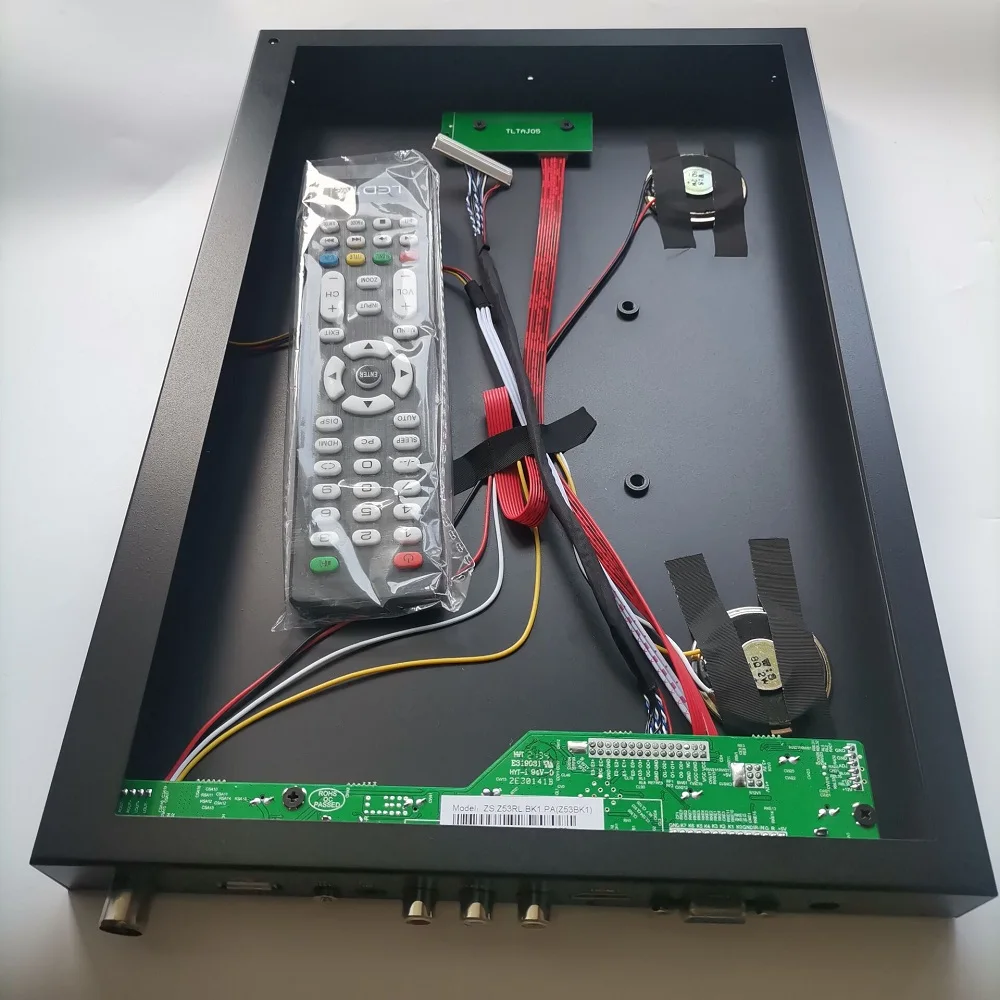 

TV Controller board AV HDMI-compatible VGA USB +Aluminum alloy metal case panel back cover for 13.3" 15.6" 17.3" 14" 15.4" LCD