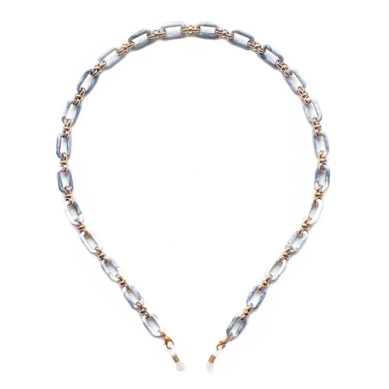 

1Pcs Fashion Acrylic Sunglasses Chains Mask Lanyard Women Anti-slip Reading Glasses Chain Cord Holder Neck Strap Rope Gift 2021