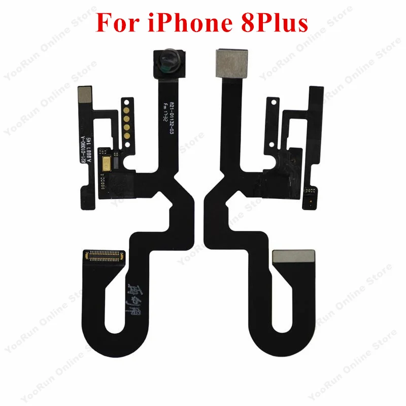1 комплект 6 шт. полный комплект запасных частей для iPhone 6 6S 7 8 Plus фронтальная камера с гибким креплением кабель с динамиком металлическая задняя панель щит