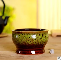ceramic flower pots in kiln change decorative ornaments in home garden creative plant succulent flower pot crafts