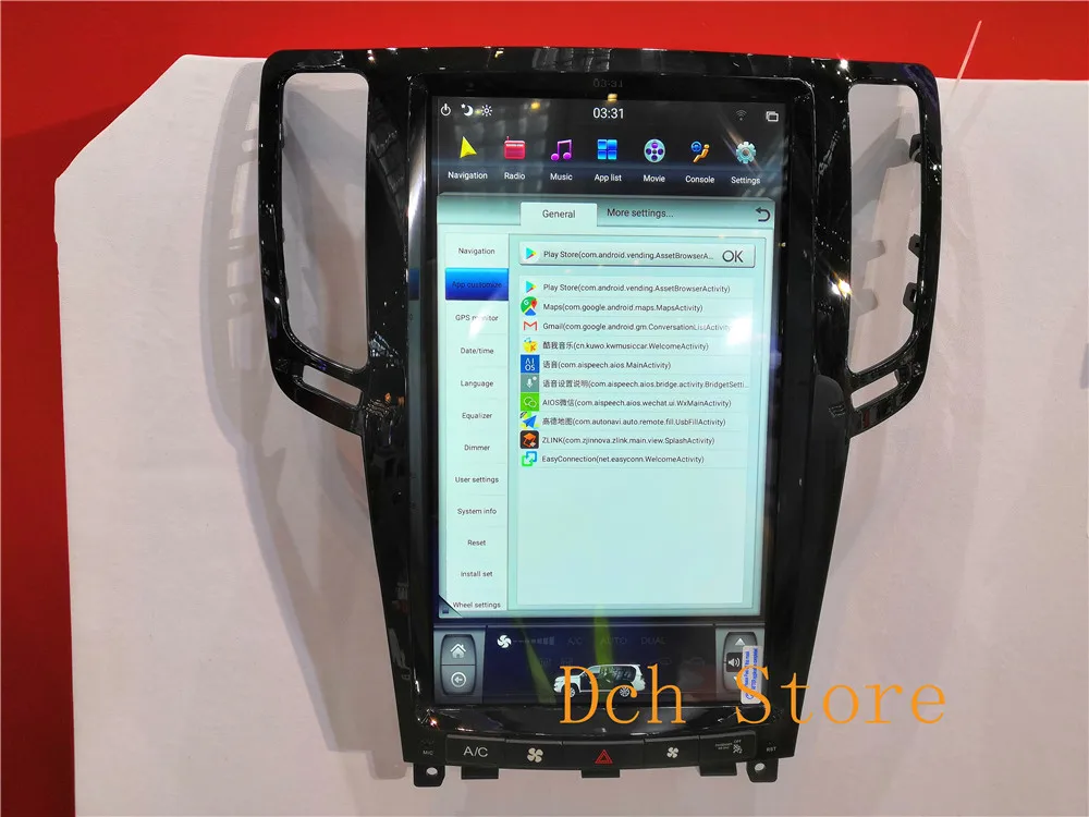 13,6 ''ips вертикальный tesla стиль Android 8,1 автомобильный DVD gps навигация для infiniti G25 G37 2007-2013 6 ядер 1,8 ГГц 4 г ram CARPLAY