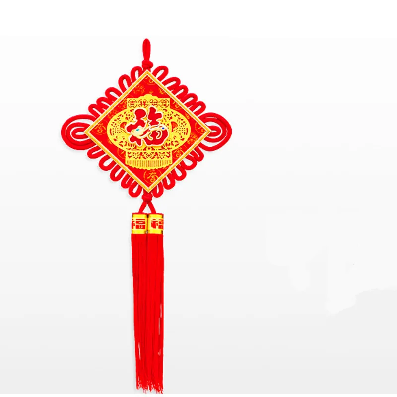 

Большое праздничное украшение, удачный китайский узел, китайские характеристики, подарочные праздничные украшения, удача