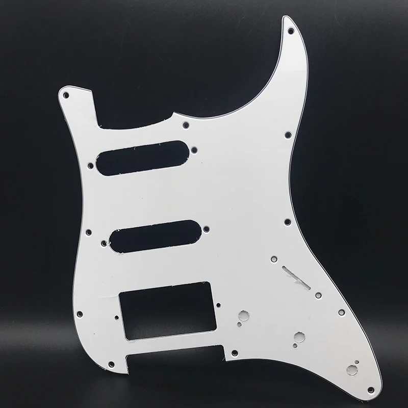 11 löcher st elektrische gitarre schlagbrett ssh gitarre scratch platte schlagbrett anti scratch platte für fd e gitarre mit schraube free g