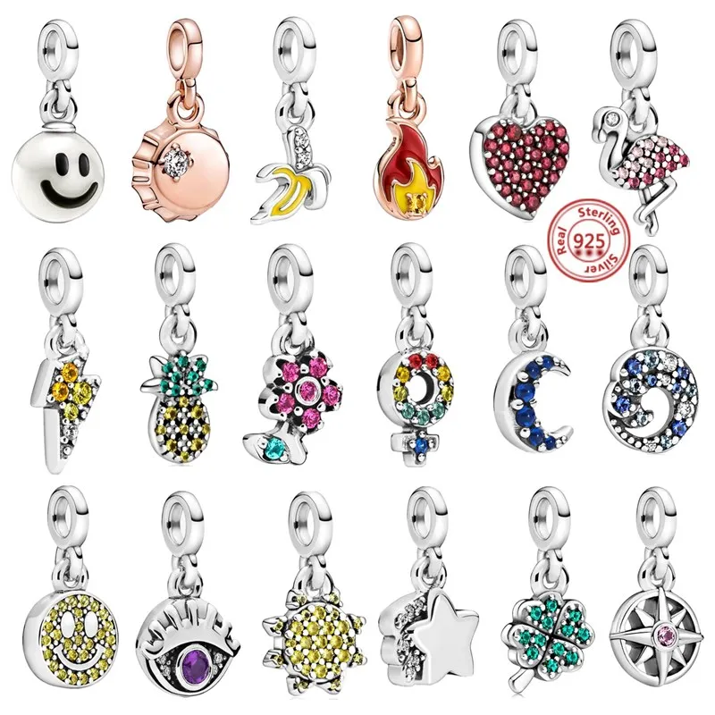 

Бусины-шармы «ME» из серебра 100% пробы для браслета и ожерелья