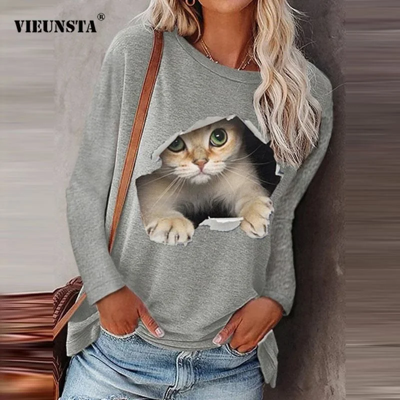 Женская футболка в стиле ретро осенняя популярная уличная одежда Харадзюку