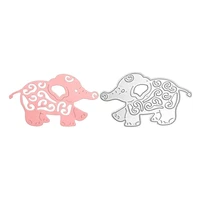 scrapbook cutting die childrens educational turtle elephant 2022 new metal dies diy card make mould model craft decoration