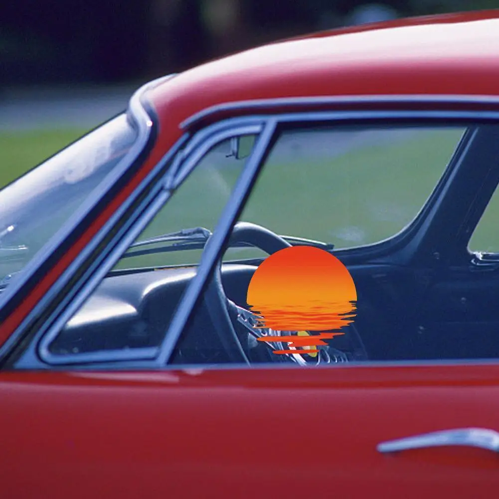 

10 шт., наклейки на автомобиль «солнце»