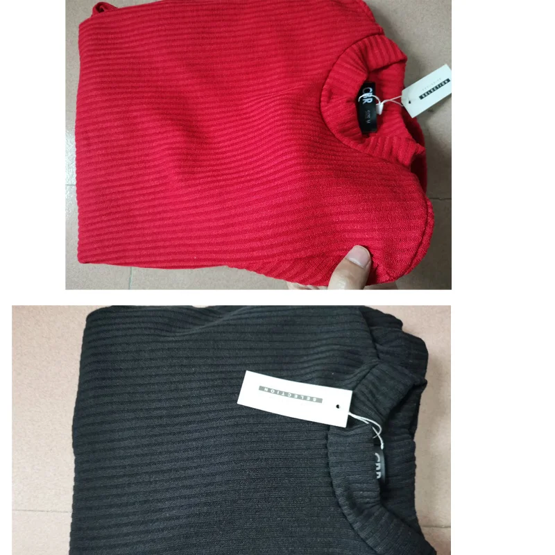 

Women Winter 2pcs Suit Long Sleeve Ribbed Slit Long Top and High Waist Knitted Pencil Pants Set