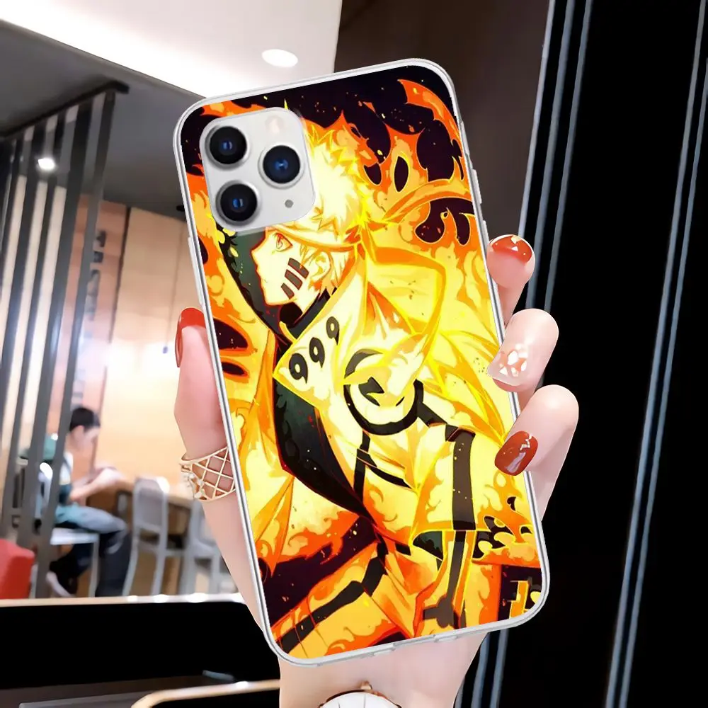

Luxury Naruto Kakashi Japan Anime Transparent Phone Cover For Iphone 11 12 Pro Max 5s 6s 7 8 Plus X Xr Xs Max Se 2020 Clear Case