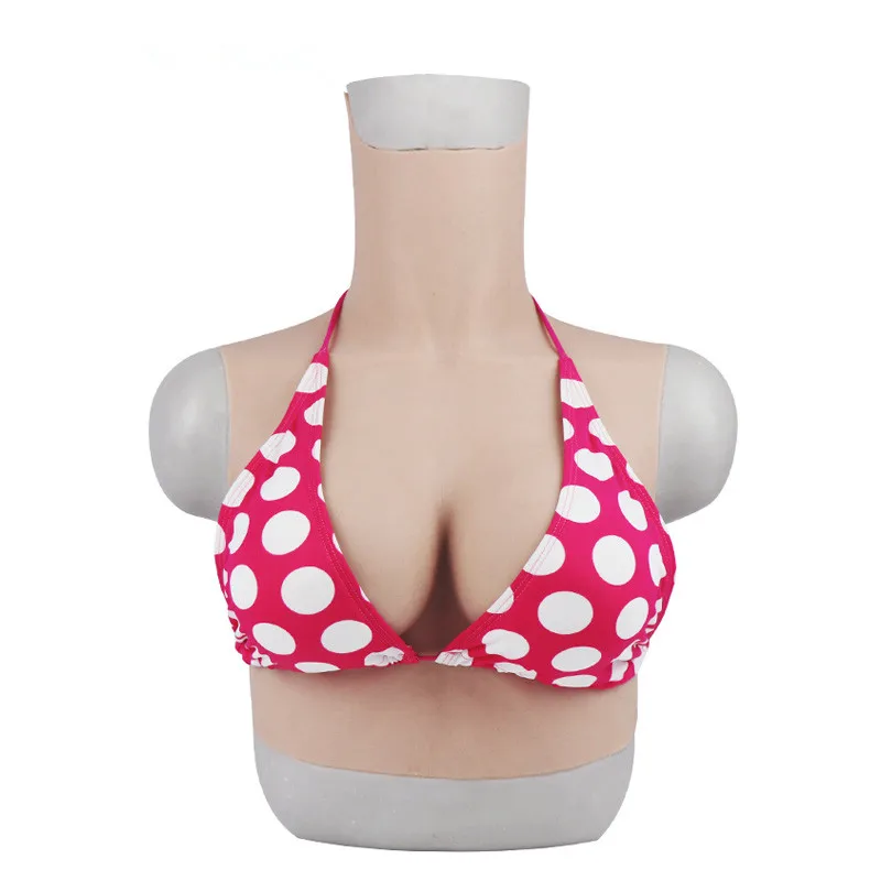 

Realistic Fake Boobs Artificial Silicone Breast Form for Crossdresser Cosplay Transgender Shemale Drag Queen New Latex Shapewear