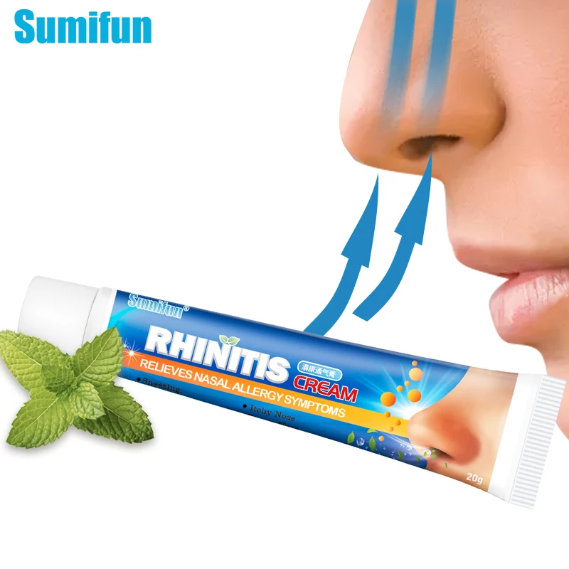 

40ml/2pcs Rhinitis Sinusitis Herbal Cream Rhinitis Sinusitis Nasal Congestion Nose Itch Ointment Nose Nasal Chronic Care P1224