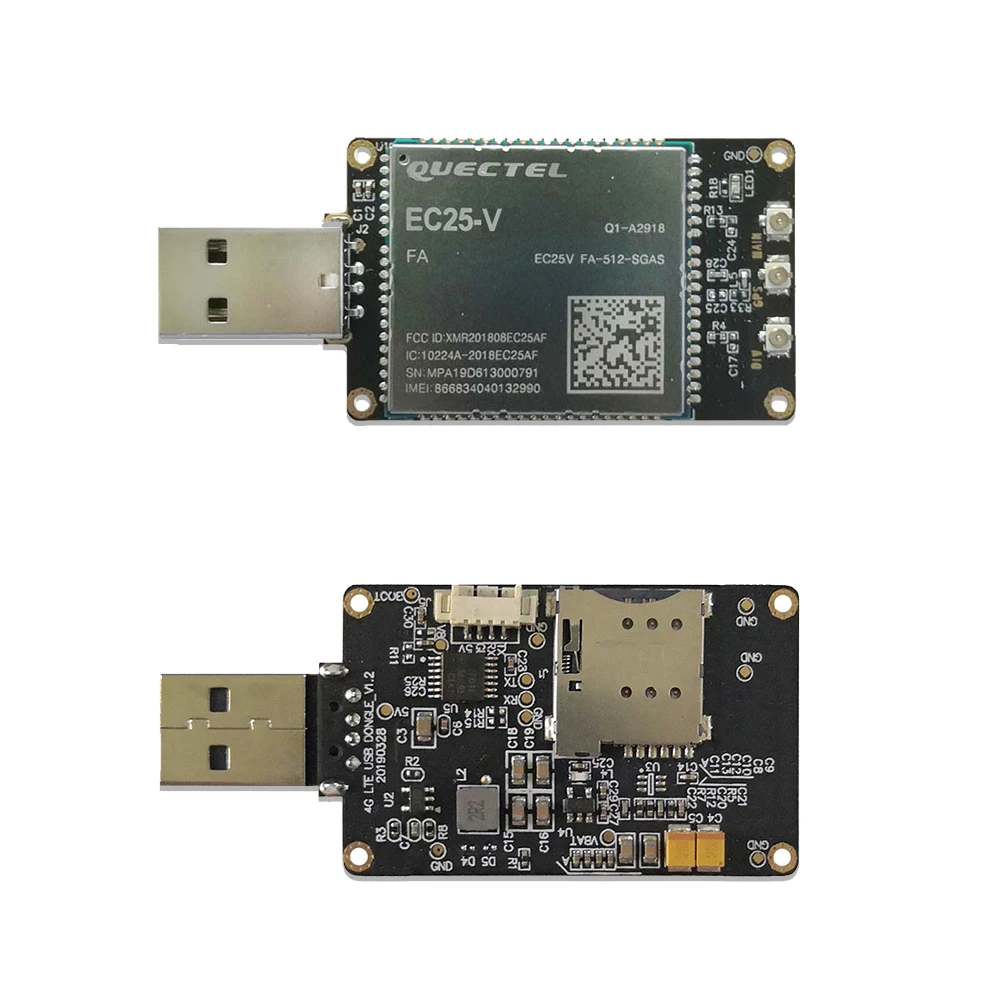 USB-ключ 4G LTE с разъемом для SIM-карты EC25-V/GPS FDD B4/B13 оператор Verizon | Компьютеры и офис