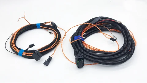 Полоса assist ACC адаптивный Круизный провод кабельный жгут Передняя камера использовать для V W Golf 7 MK7 MQB