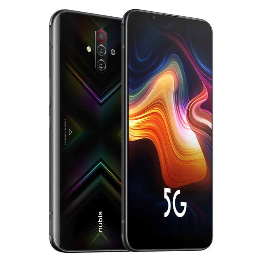 Оригинал Nubia играть 5G смартфон 6 65 ''amoled 144 Гц Snapdragon 76 Dual Band 30W быстрое зарядное