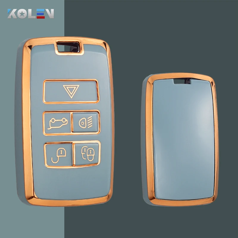 

Новинка ТПУ чехол для автомобильного ключа чехол для Land Rover Range Rover evodiscovery Sport Velar для Jaguar XE E-PACE XF аксессуары