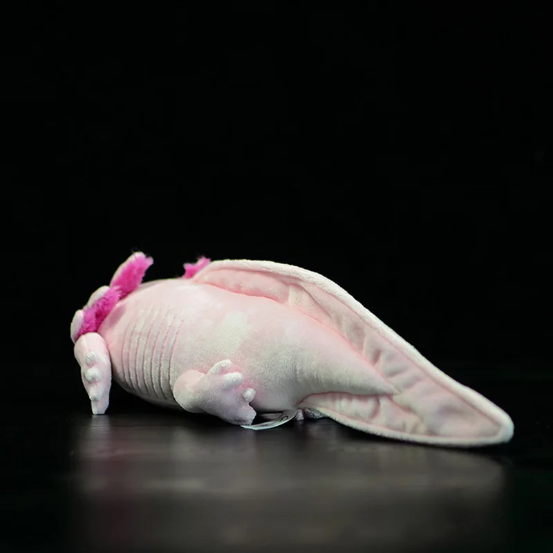 Новая розовая плюшевая игрушка Axolotl 50 см кавайная фигурка мягкая мультяшная
