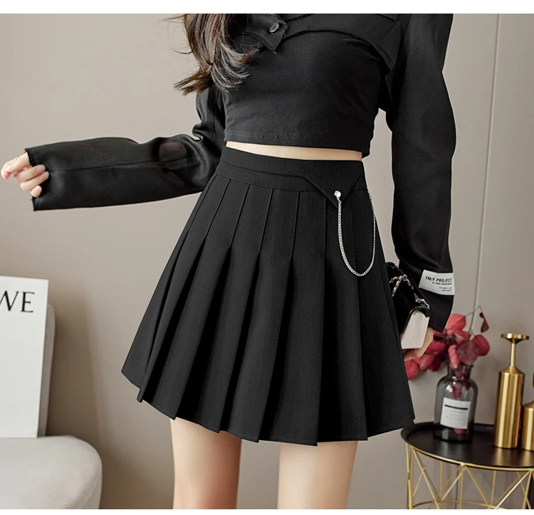 Женские мини-юбки с высокой талией Осень-зима 2021 # | Женская одежда
