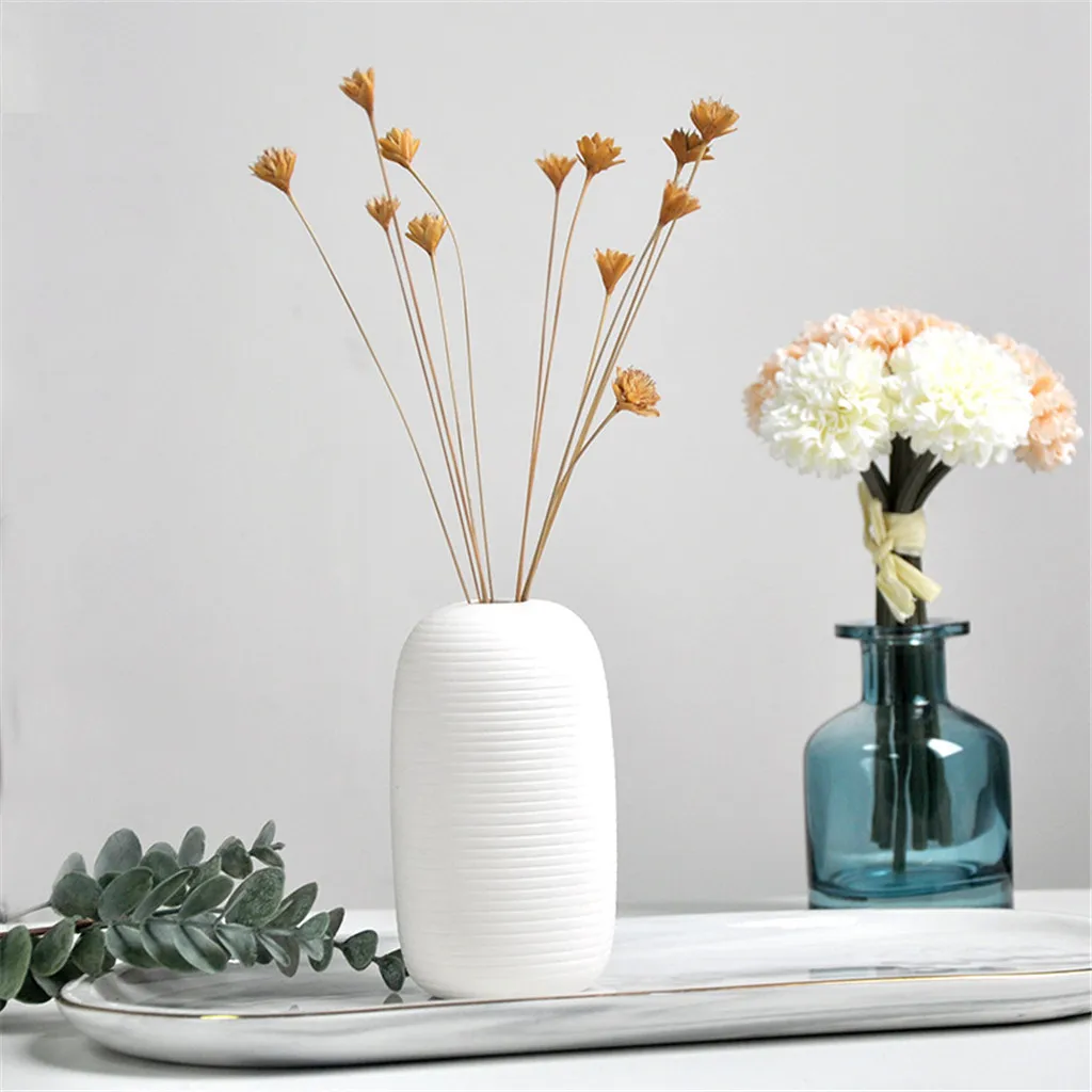 Рид Масло Диффузоры с 12 сушеные цветы 4 палочки из натуральных материалов