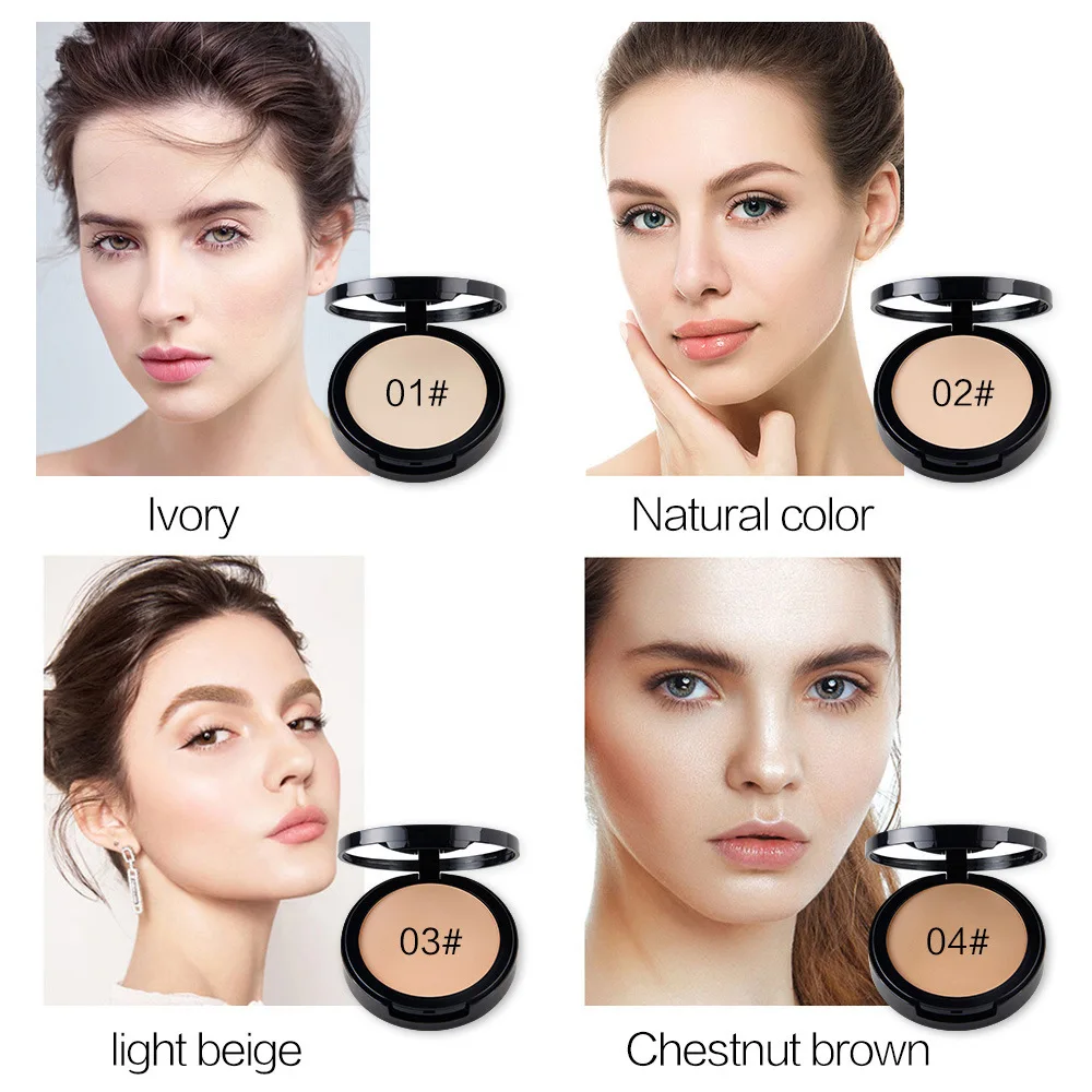4 цвета мягкий макияж на все лицо контроль жирности консилер для макияжа гладкая