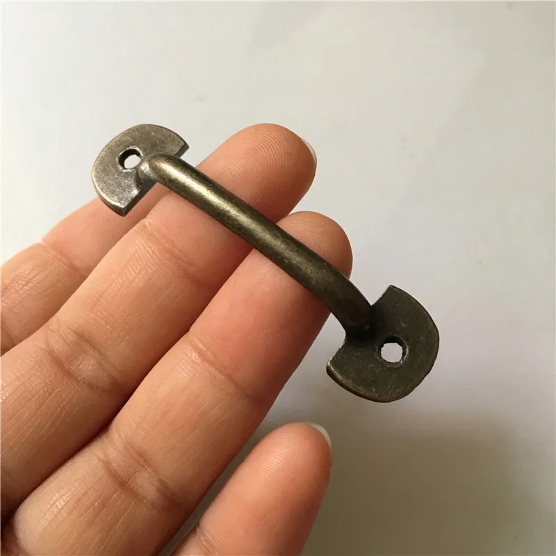 6 шт цинковый сплав мини ручка ящика винтажный деревянный ящик шкаф для хранения