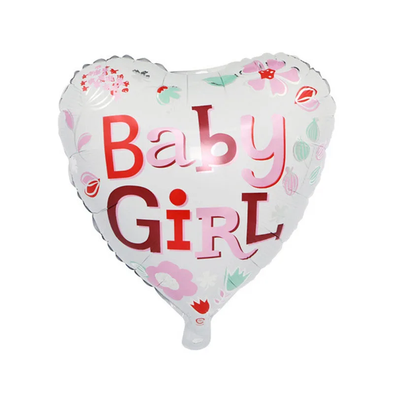 G16 18-дюймовый Baby Shower Пол раскрыть Фольга воздушный шар Дети 1st День рождения Фольга воздушные шары для мальчиков и девочек, в первую очередь предметы для украшения дня рождения - Цвет: G16