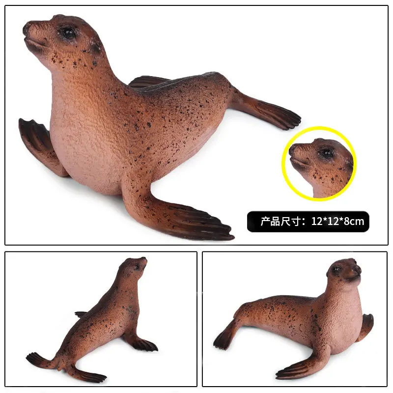 Фигурки морских львов фигурки животных коллекционные игрушки морские животные