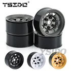 4 шт. 1,55 дюйма, металлический колесный обод 1,55, ступица колеса Beadlock для 110 RC Crawler D90 TF2 Tamiya CC01 LC70 MST JIMNY Axial AX90069