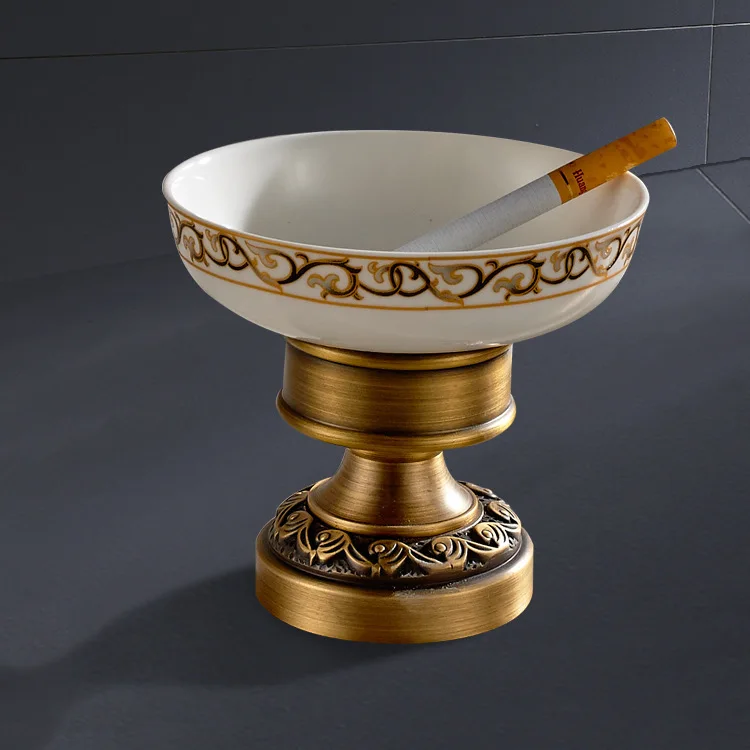 Специальная пепельница для сидящего туалета с перекрестными краями антикварная