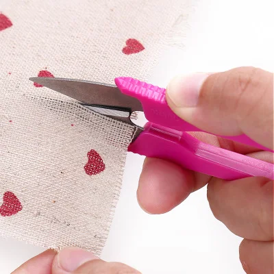 Абрикосовые швейные ножницы 14 г для резки ниток вышивки крестиком ручные