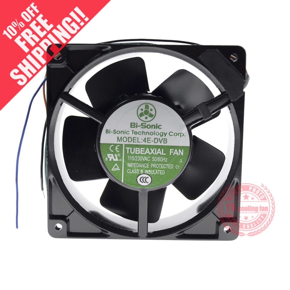 para Bi-sonic 4e-dvb 12038 115v240v Ventilador de Refrigeração Novo