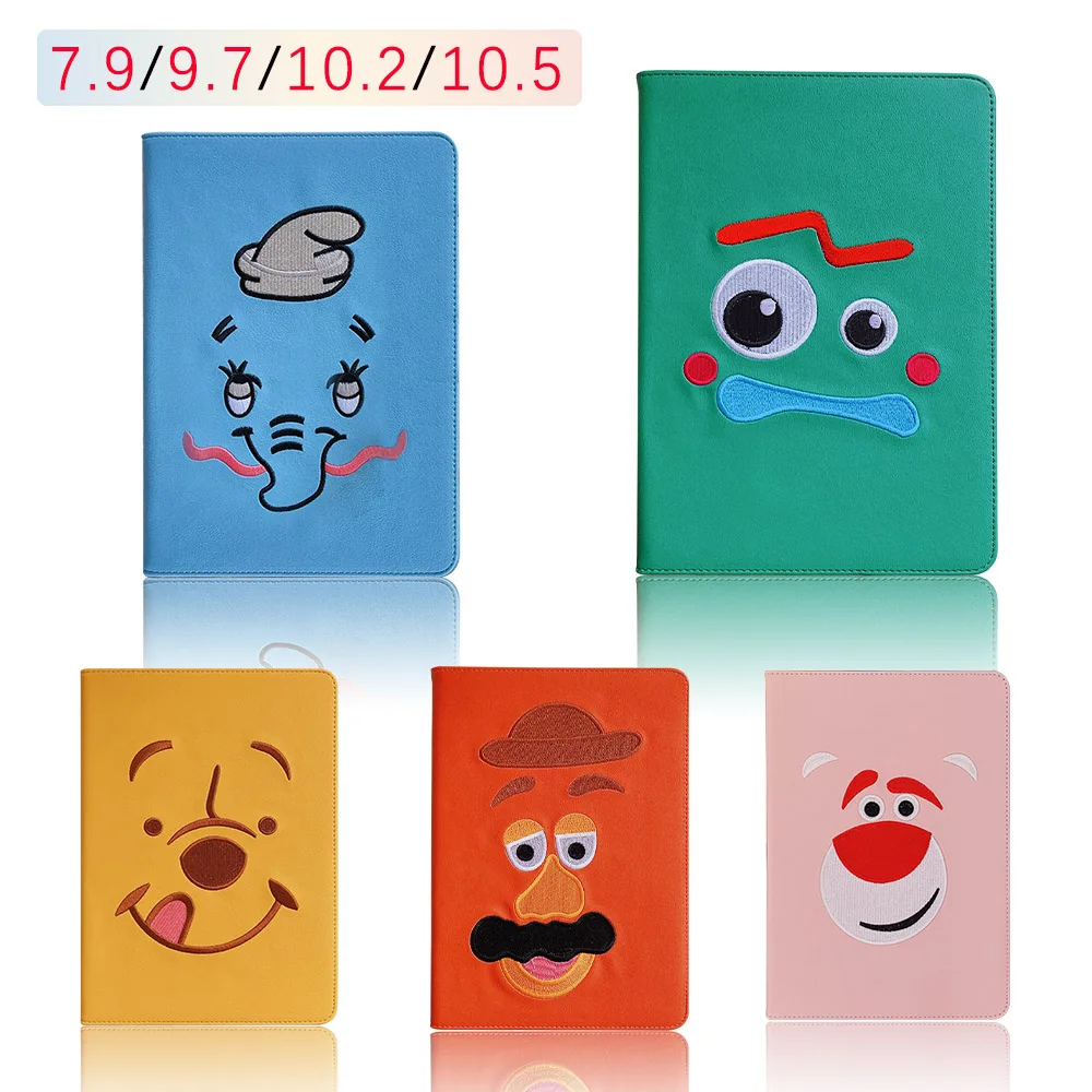 Чехол с мультяшным рисунком для iPad 7 го поколения чехол вышивкой животного 2017/2018