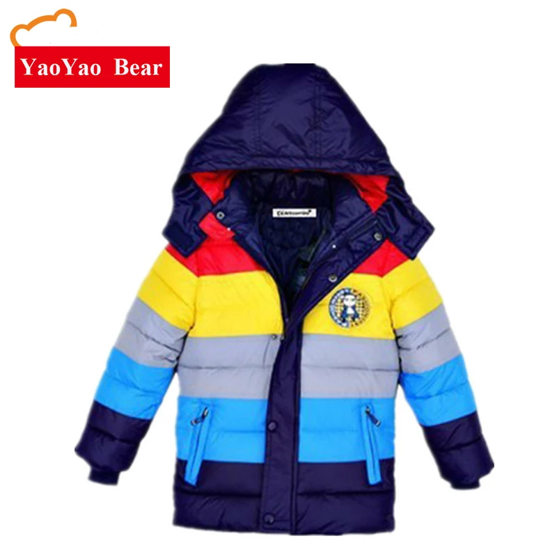 

Children Jackets Boys Girls Winter Down Coat 2021 Baby Winter Coat Kids Warm Outerwear Hooded Coat 4-6 yrs Children Clothes