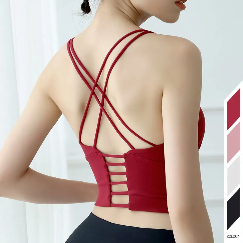 Женские спортивные бюстгальтеры для фитнеса йоги бега пробежек тренажерного