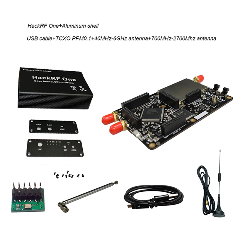 HackRF один программно радио на платформе макетная плата 1 МГц до 6 ГГц SDR