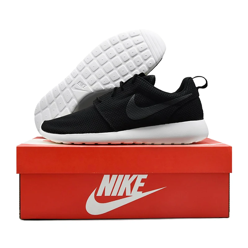 Оригинальные мужские легкие спортивные кроссовки для бега NIKE ROSHE RUN Ourdoors 511881-014